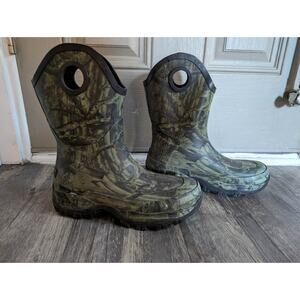 Herman Survivors Duck Neoprene Hunting Camo Waterproof Boot Slip-On Men's 8